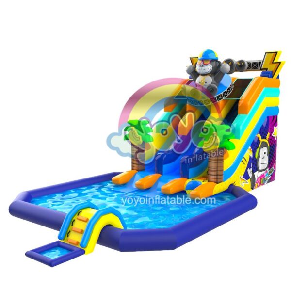 Rock Gorilla Commercial Inflatable Water Slide YY-WSL250440 (1)