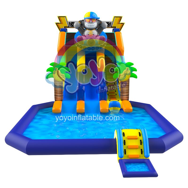 Rock Gorilla Commercial Inflatable Water Slide YY-WSL250440 (2) Rock Gorilla Commercial Inflatable Water Slide YY-WSL250440 (2)