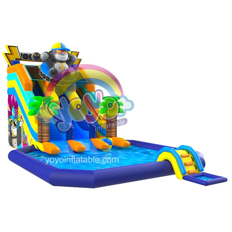 Rock Gorilla Commercial Inflatable Water Slide YY-WSL250440 (3) Rock Gorilla Commercial Inflatable Water Slide YY-WSL250440 (3)