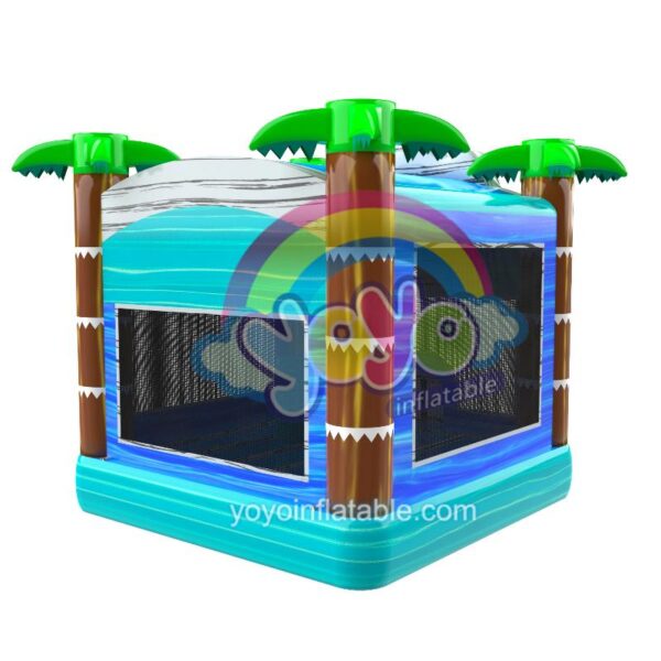 Summer Beach Marble Inflatable Bounce House YY-BO250313 (2)