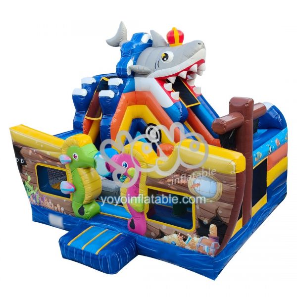 Undersea Kingdom Bounce House Slide Combo YY-CO250331