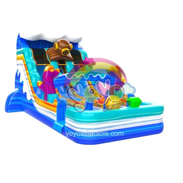 Undersea Treasures Inflatable Water Slide YY-WSL250322 (1)