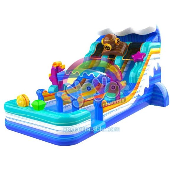Undersea Treasures Inflatable Water Slide YY-WSL250322 (2)