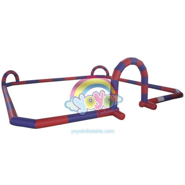 30ft Red Blue Arch Inflatable Racing Track YY-SP250412 (1)