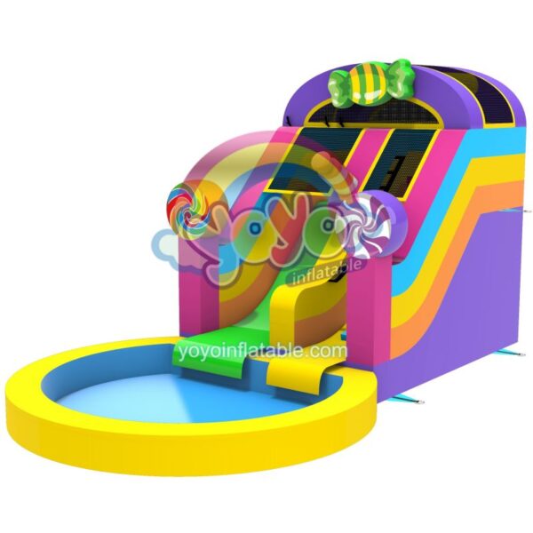 Candy Kingdom Inflatable Commercial Water Slide YY-WSL250435 (1)