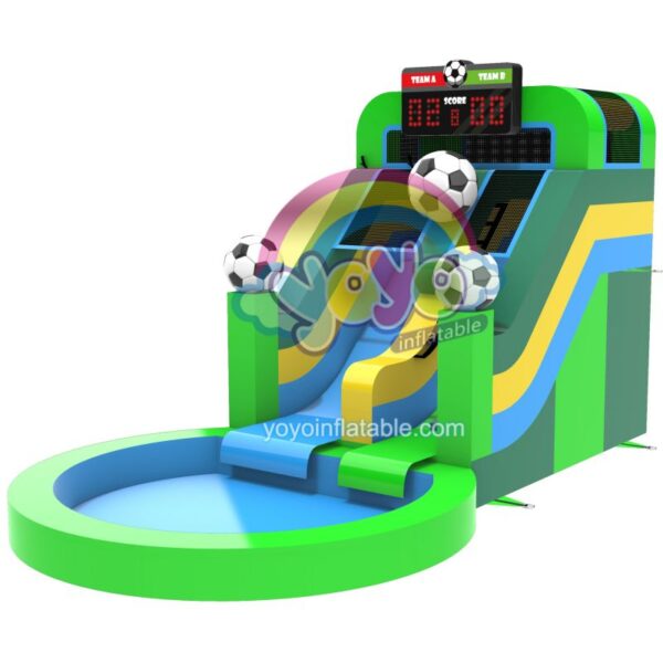 Football Match Commercial Inflatable Water Slide YY-WSL250432 (1)