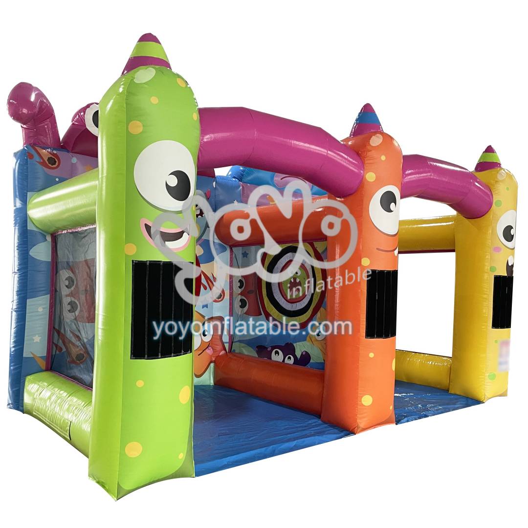 Two-Players Monster Axe Throwing Battle Inflatable Games YY-SP250516 Two-Players Monster Axe Throwing Battle Inflatable Games YY-SP250516