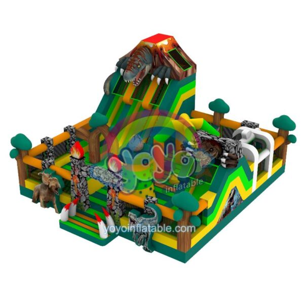 Dinosaur Outdoor Amusement Inflatable Theme Park YY-BP250512 (1)