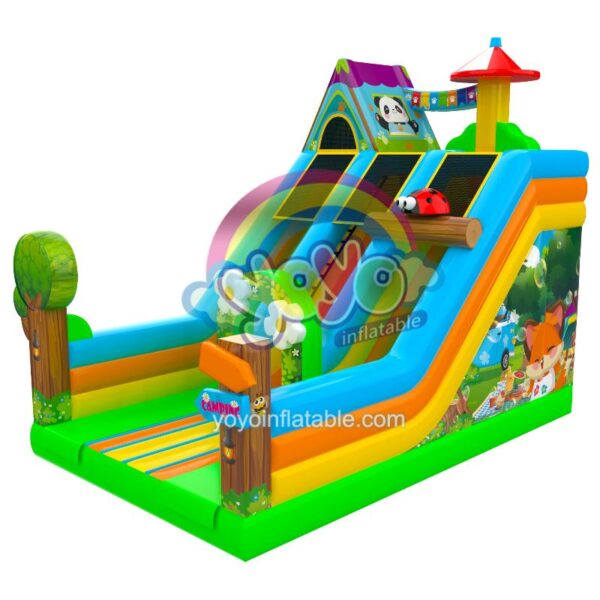 Camping Time Dry Commercial Inflatable Slide YY-SL250721 (1)