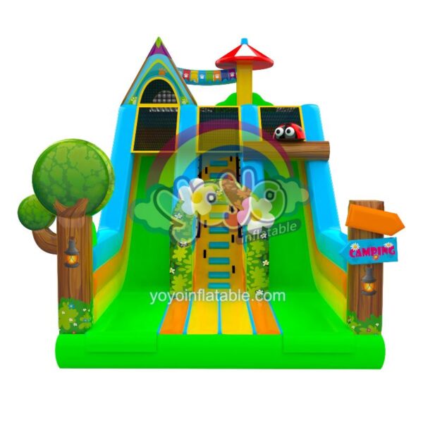 Camping Time Dry Commercial Inflatable Slide YY-SL250721 (2)