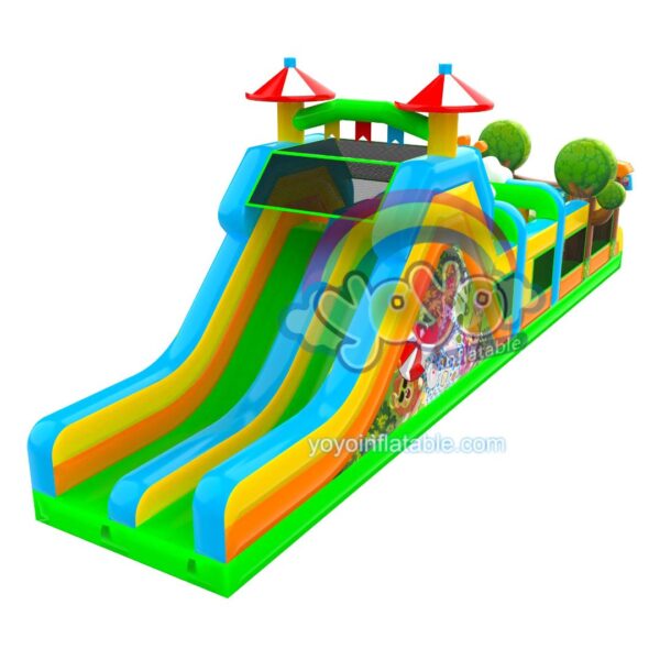 Camping Time Inflatable Obstacle Course Jumper YY-OB250724 (2)