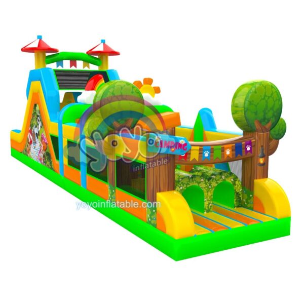 Camping Time Inflatable Obstacle Course Jumper YY-OB250724 (3)