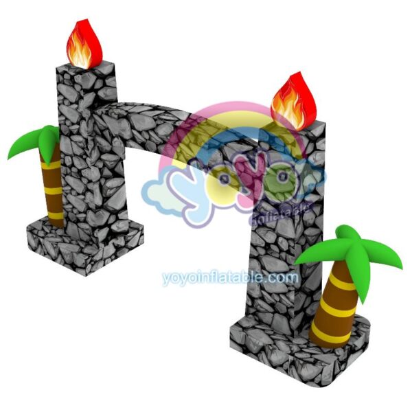 Primeval Forest Entrance Big Inflatable Arch YY-AR250503 (2)
