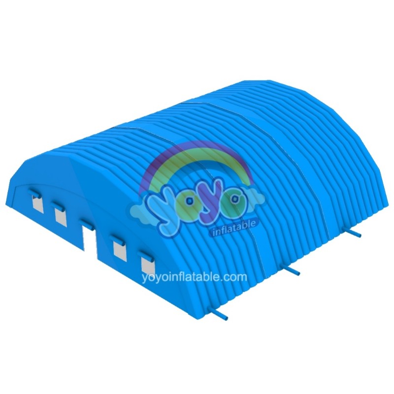 59ft Blue Semicircle Large Inflatable Tent YY-SP250722 (3) 59ft Blue Semicircle Large Inflatable Tent YY-SP250722 (3)