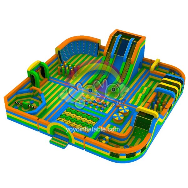96ft Amusement Playground Inflatable Theme Park YY-BP250818 (1)