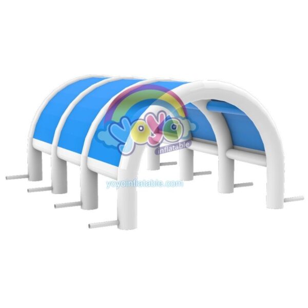 Blue White Commercial Inflatable Arc Tent YY-SP250720 (1)