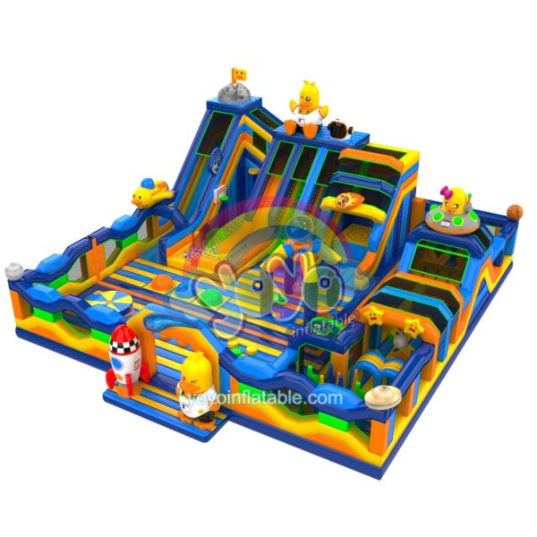 Duck Space Travel Big Inflatable Theme Park YY-BP250613-B (1)