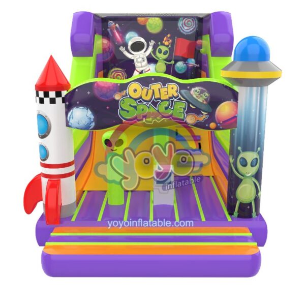 Aliens Commercial Inflatable Dry Slide YY-SL250927 (2)