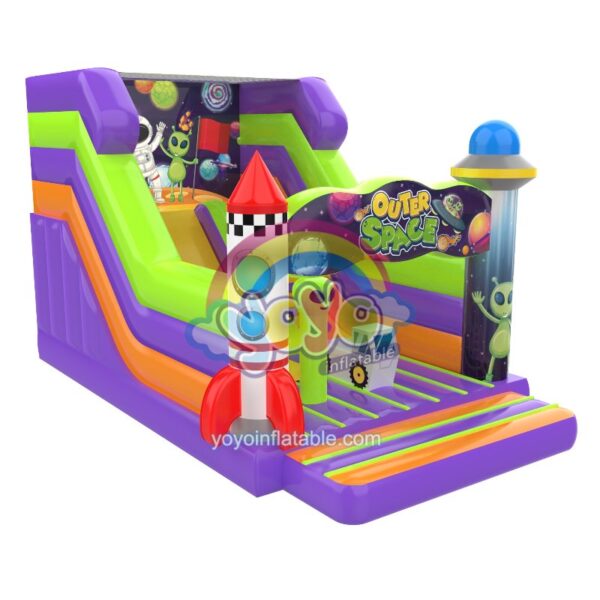 Aliens Commercial Inflatable Dry Slide YY-SL250927 (3)