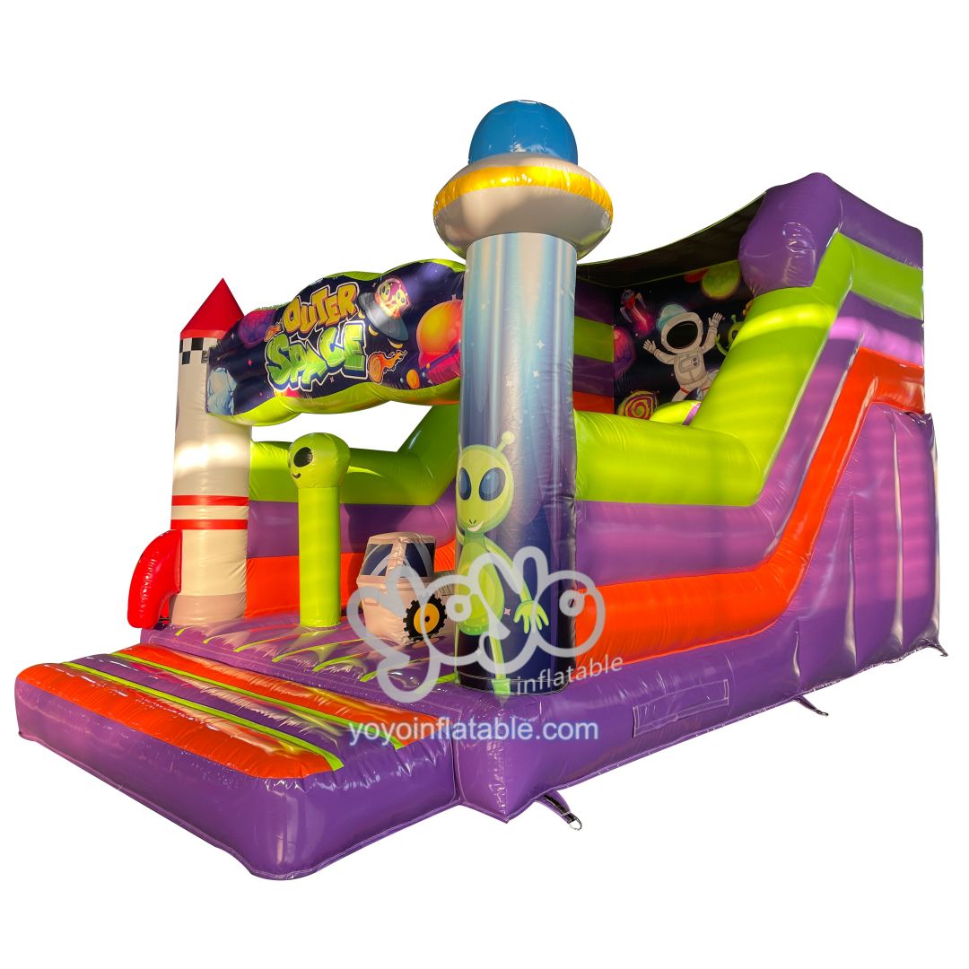 Aliens Commercial Inflatable Dry Slide YY-SL250927 Aliens Commercial Inflatable Dry Slide YY-SL250927