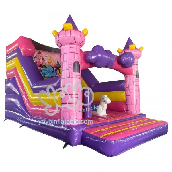 Commercial Princess Castle Dry Inflatable Slide YY-SL250925