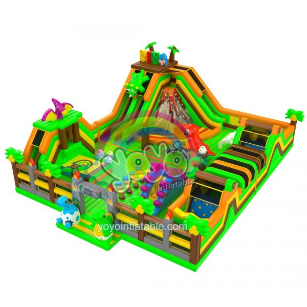 Dino Big Commercial Inflatable Theme Park YY-BP250922 (1)