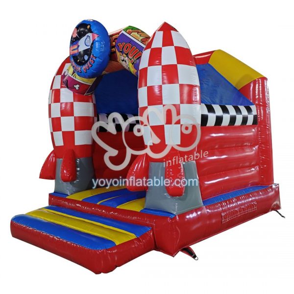 Rocket Space Quest Inflatable Bounce House YY-BO250717 (1)