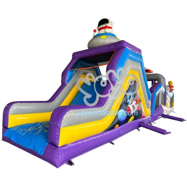 Astronaut Inflatable Obstacle Course Bounce House YY-OB250928 (1)