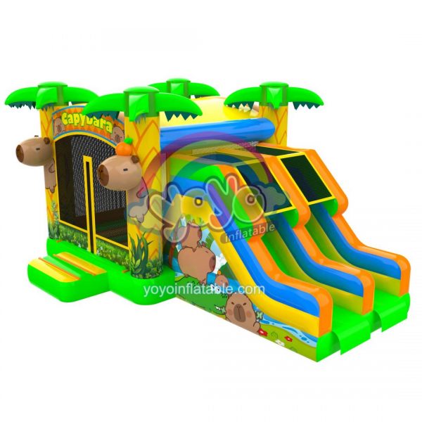 Capybara Inflatable Bounce House Slide Combo YY-CO251155 (1)