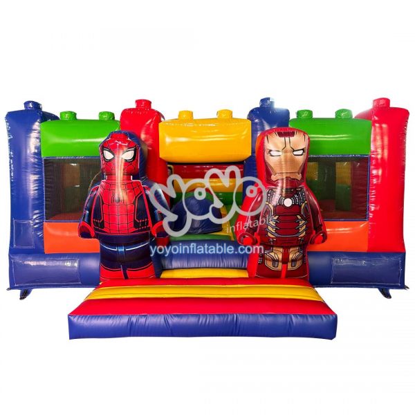 Marvel Lego Small Inflatable Bounce House YY-BO241212 (1)