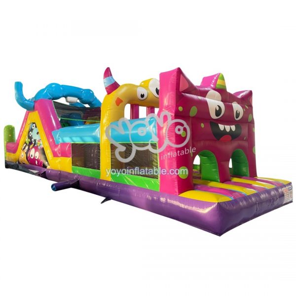 Monster Small Inflatable Obstacle Course YY-OB250825 (1)