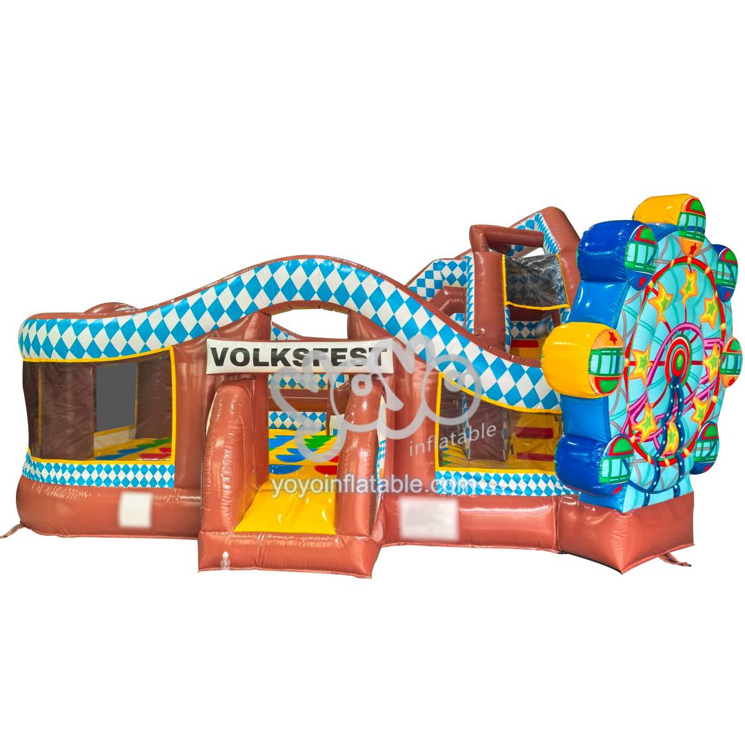 Volksfest Plarground Inflatable Slide Combo YY-CO250951 (1) Volksfest Plarground Inflatable Slide Combo YY-CO250951 (1)