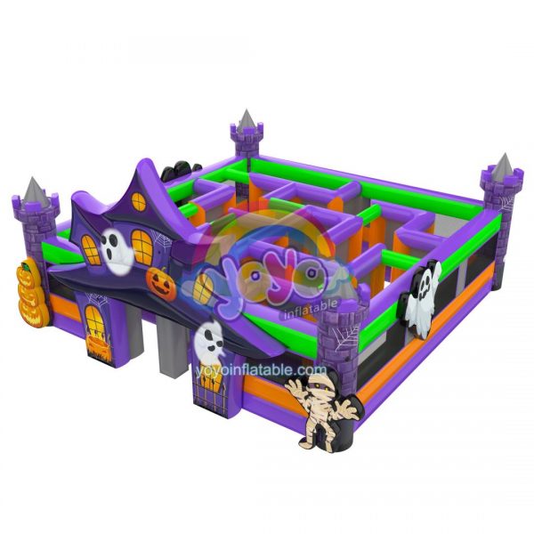 Halloween Commercial Small Inflatable Maze YY-SP251246 (1)