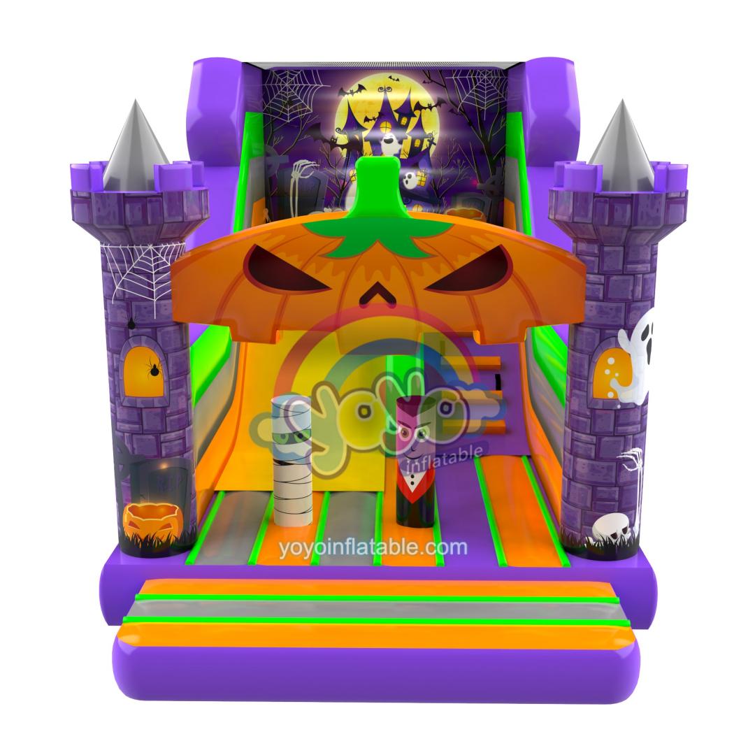 Halloween Small Commercial Inflatable Dry Slide YY-SL251235 (2) Halloween Small Commercial Inflatable Dry Slide YY-SL251235 (2)
