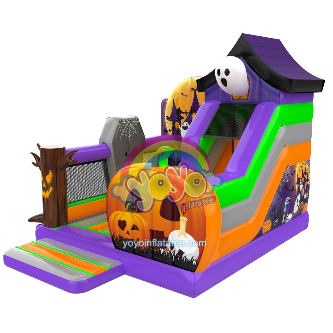 Halloween Small Commercial Inflatable Slide Combo YY-CO251258 (2) Halloween Small Commercial Inflatable Slide Combo YY-CO251258 (2)