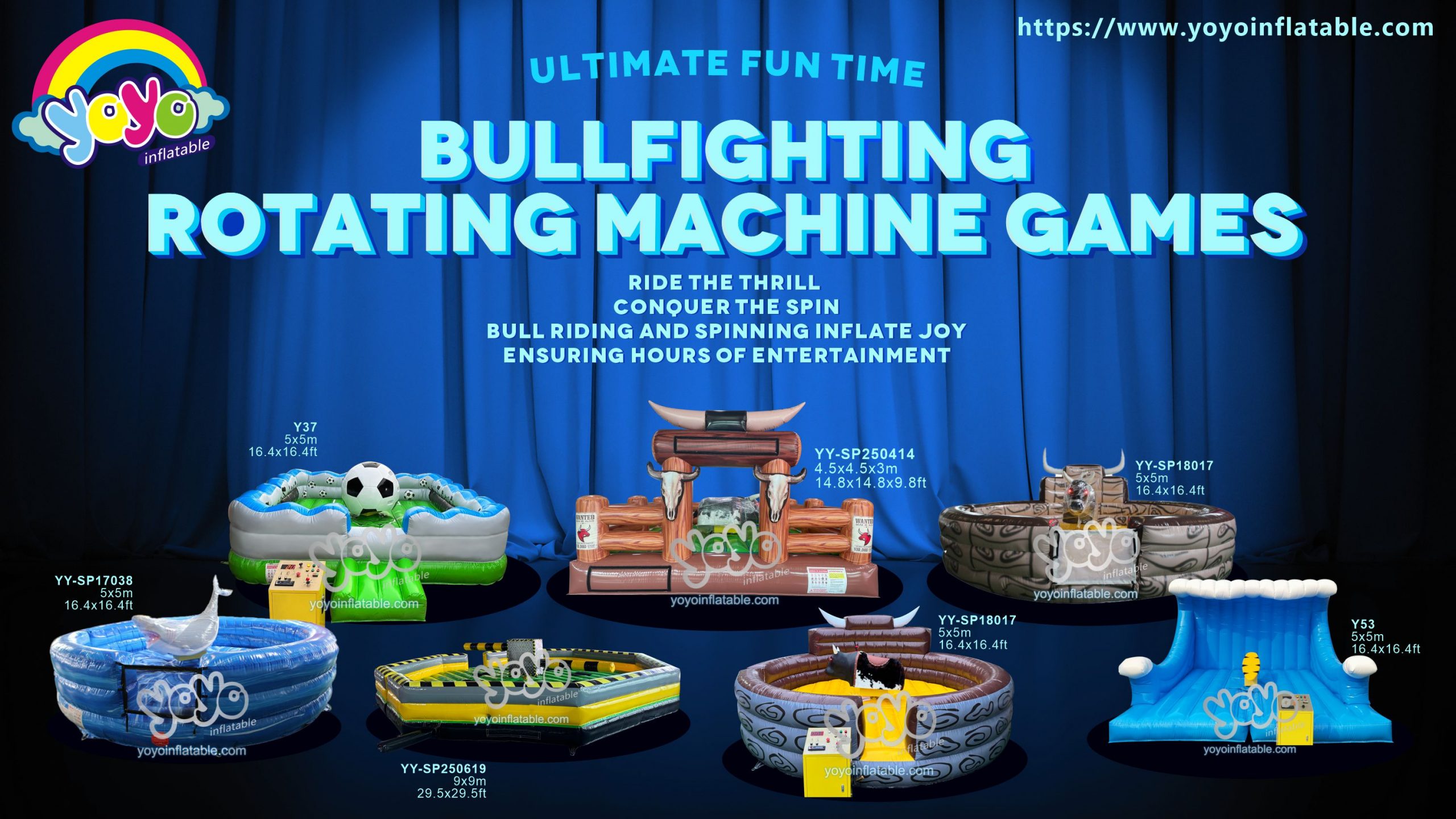 BULLFIGHTING ROTATING MACHINE GAMES