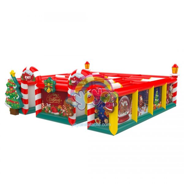 Christmas Commercial Inflatable Maze Games YY-SP260157 (1)