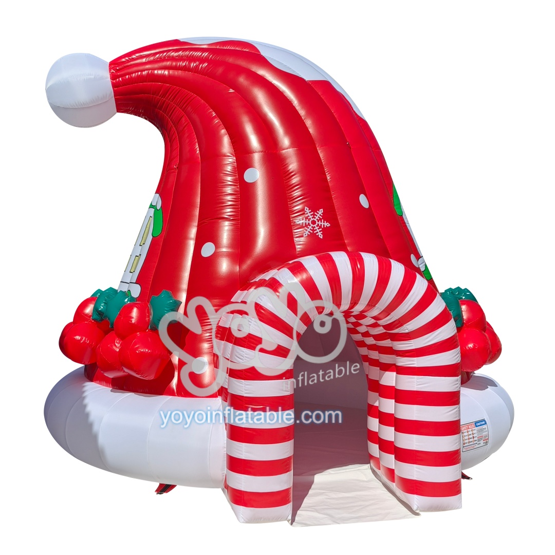Christmas Hat Small Inflatable Advertising Tent YY-AD251211 (1) Christmas Hat Small Inflatable Advertising Tent YY-AD251211 (1)