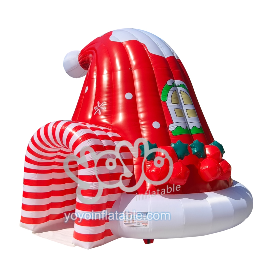 Christmas Hat Small Inflatable Advertising Tent YY-AD251211 (2) Christmas Hat Small Inflatable Advertising Tent YY-AD251211 (2)