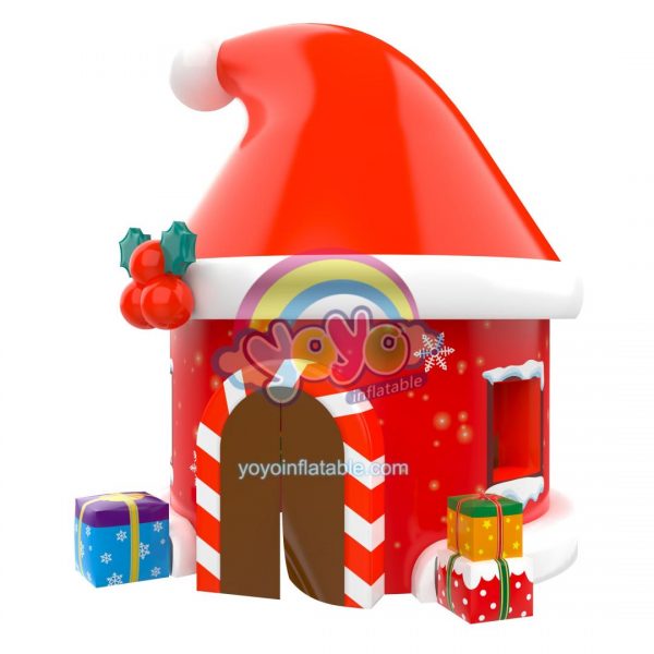Christmas House Small Inflatable Advertising Tent YY-AD260124 (1)