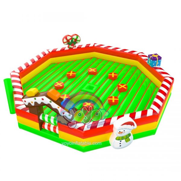 Christmas Inflatable Rotating Sport Games Mat YY-SP260168 (1)