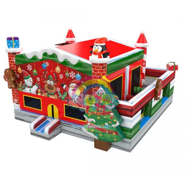 Christmas Marble Large Combo Inflatable Bouncer YY-BO260120 (1)
