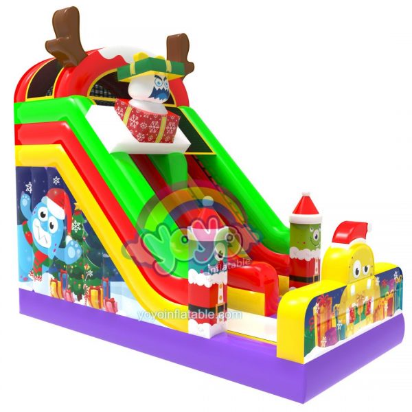 Christmas Monster Commercial Dry Inflatable Slide YY-SL260136 (1)