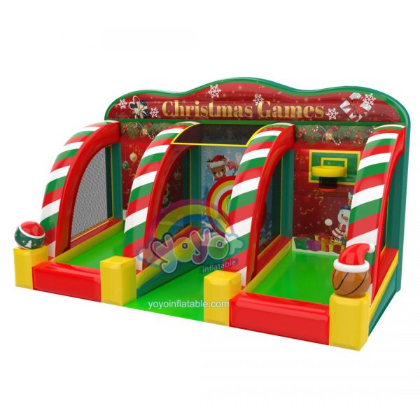 Christmas Themed 3-In-1 Inflatable Sport Games YY-SP260166-B (1)