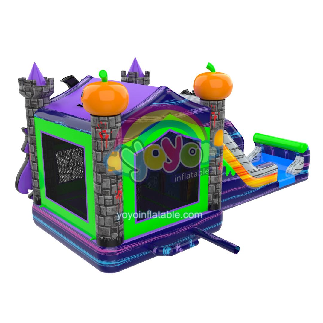 Halloween Marble Wet Dry Combo Bounce House YY-WCO251219 (2) Halloween Marble Wet Dry Combo Bounce House YY-WCO251219 (2)