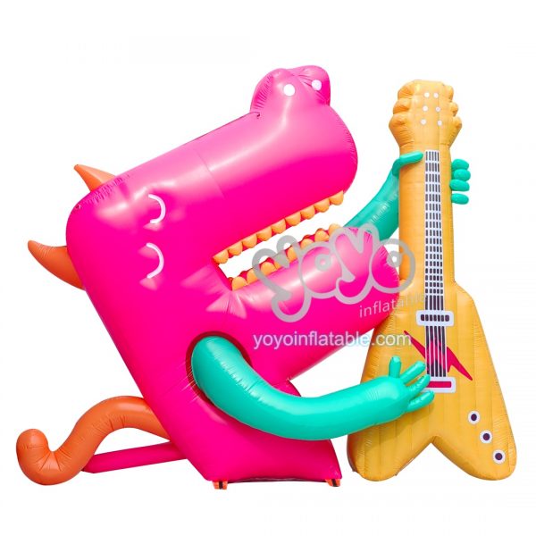 Huge Rock Guitar Inflatable Advertising Cartoon YY-AD251219 (1)