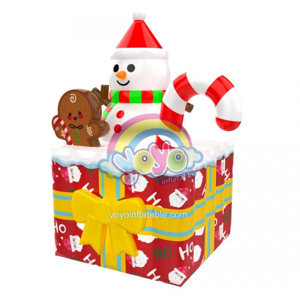 Santa Snowman Gift Box Inflatable Advertising Decors YY-AD260123 (1)