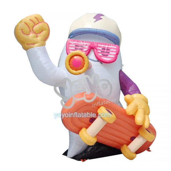 Skateboard Boy Huge Inflatable Advertising Cartoon YY-AD251218 (1)