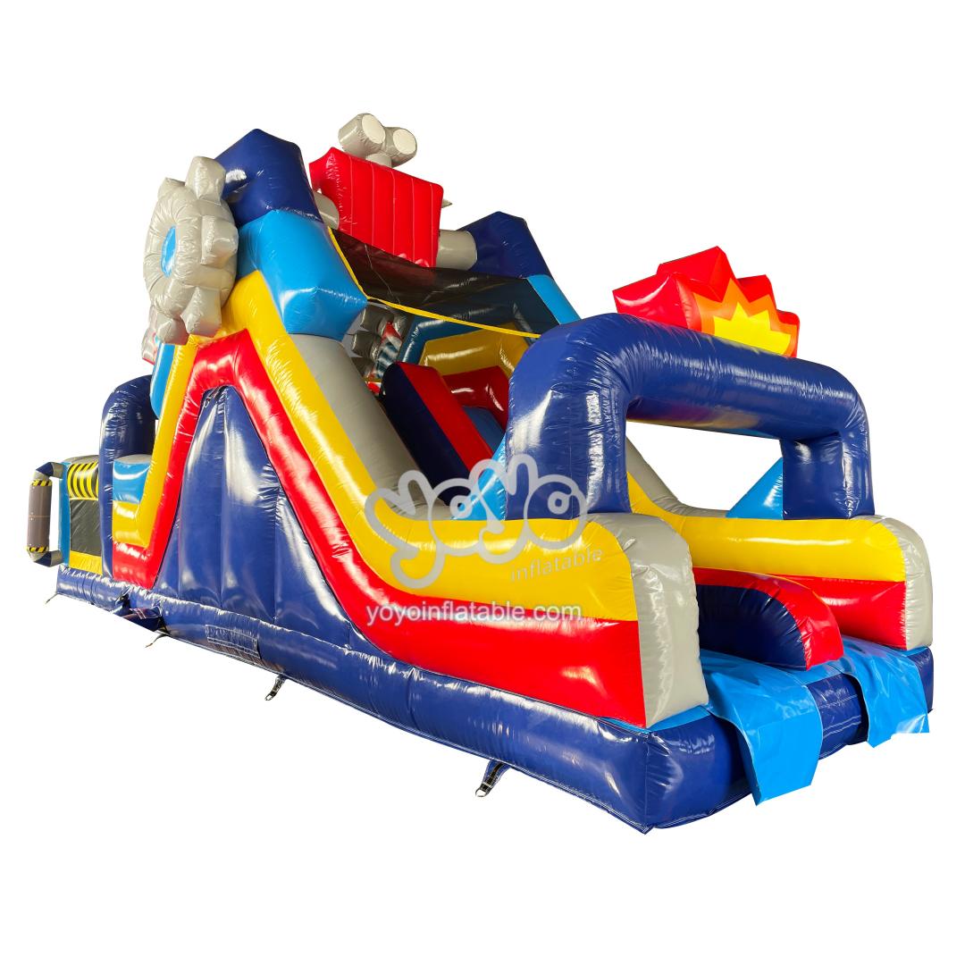 Robot Small Inflatable Obstacle Course Bounce House YY-OB260139 (2) Robot Small Inflatable Obstacle Course Bounce House YY-OB260139 (2)