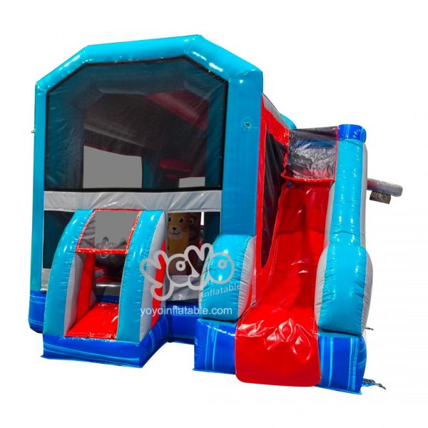 Animals Small Marble Dry Inflatable Slide Combo YY-CO260368 (1)